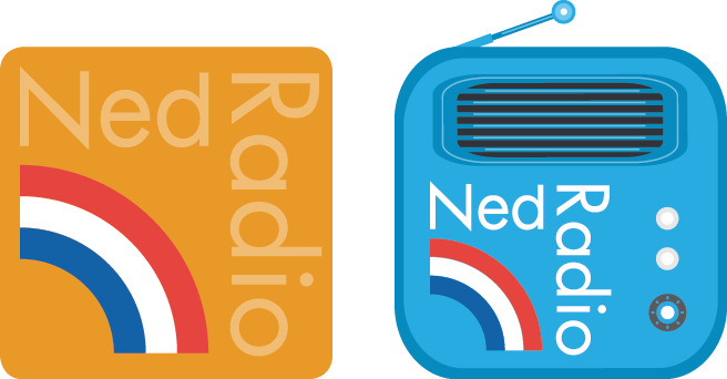 nederlandse radiozenders app - charm mettrop grafische vormgeving